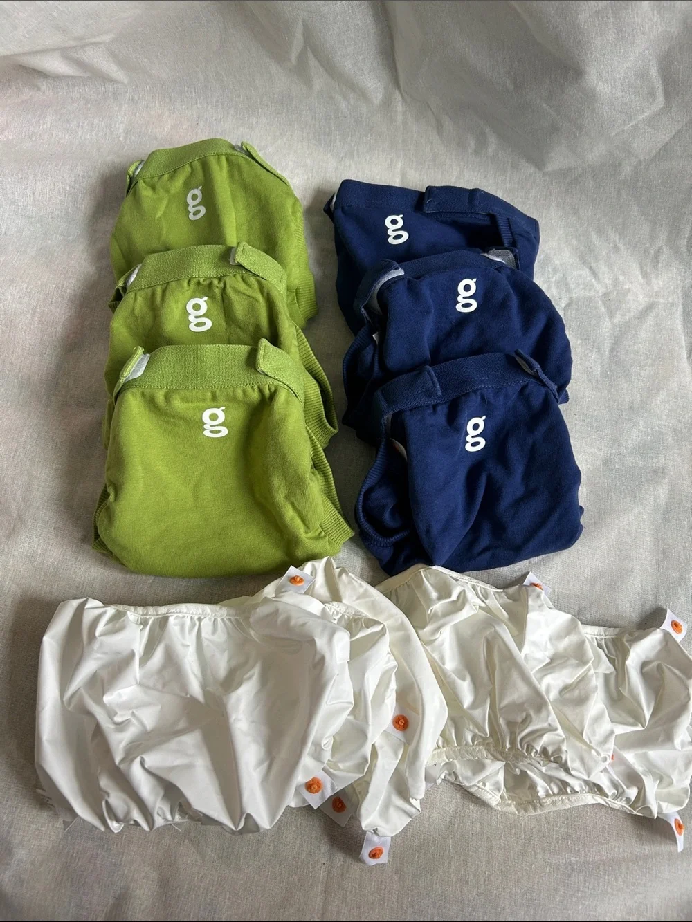 Set of 6 g Reusable Diaper Covers